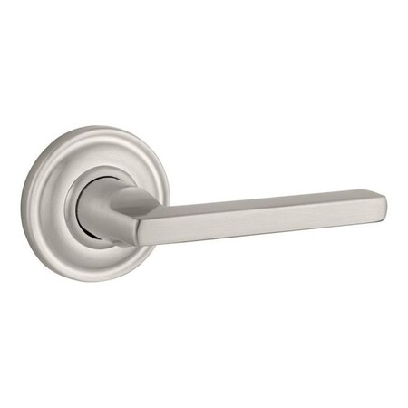 Baldwin Reserve Satin Nickel Door Levers PV.SQU.TRR.150